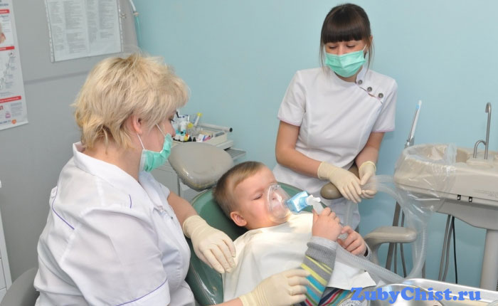 Общий наркоз для ребенка