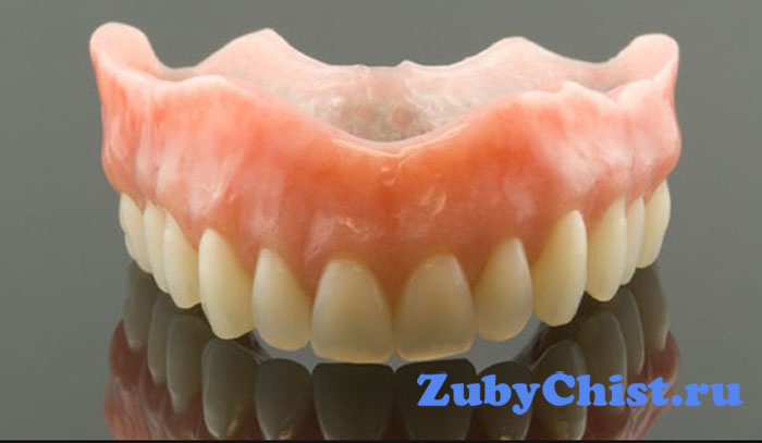 Зубные протезы на присосках