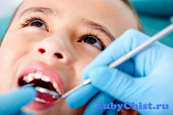 Ребенок у стоматолога